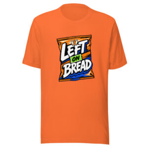 Left On Bread Graphic Tee front view