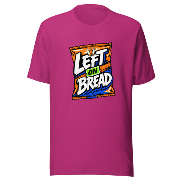 Left On Bread Graphic Tee mockup 15