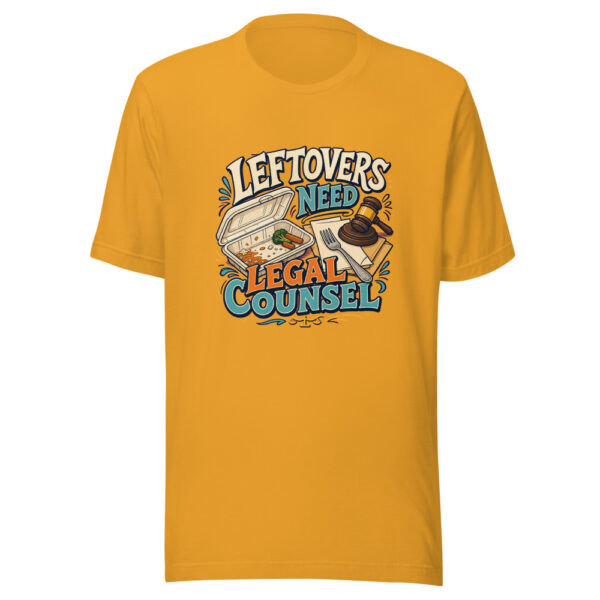 Leftovers Need Legal Counsel Heartbeat-20260701T044815Z Graphic Tee front view