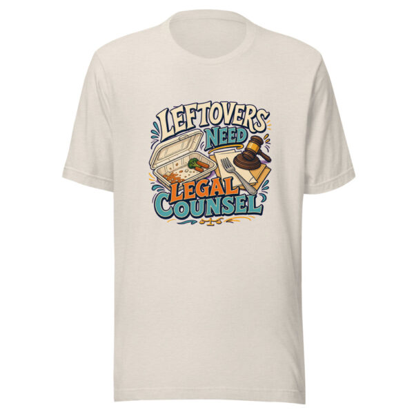 Leftovers Need Legal Counsel Heartbeat-20260701T044815Z Graphic Tee mockup 14
