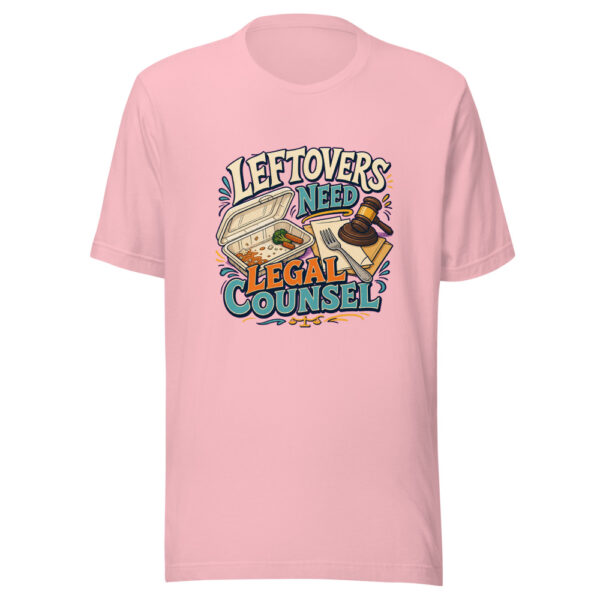 Leftovers Need Legal Counsel Heartbeat-20260701T044815Z Graphic Tee mockup 19