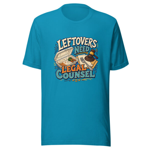 Leftovers Need Legal Counsel Heartbeat-20260701T044815Z Graphic Tee mockup 2