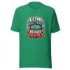 LOW BATTERY HIGH DRAMA Heartbeat-20260624-codex-fallback Graphic Tee front view