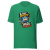 Low Battery High Opinions Graphic Tee mockup 15