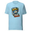 Low Battery High Opinions Graphic Tee mockup 17