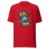 Low Battery High Opinions Graphic Tee mockup 19