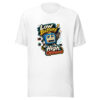 Low Battery High Opinions Graphic Tee mockup 8