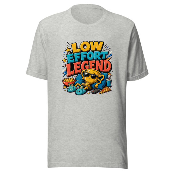 Low Effort Legend Graphic Tee mockup 11