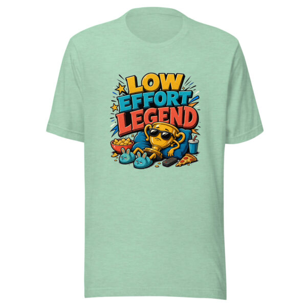 Low Effort Legend Graphic Tee mockup 24