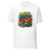 Low Effort Legend Graphic Tee mockup 8