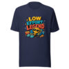 Low Effort Legend Graphic Tee mockup 9