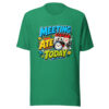 Meeting Ate Today Graphic Tee mockup 4