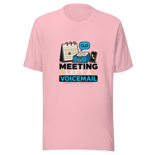 Meeting Left A Voicemail Heartbeat-20260630T054304Z Graphic Tee mockup 17