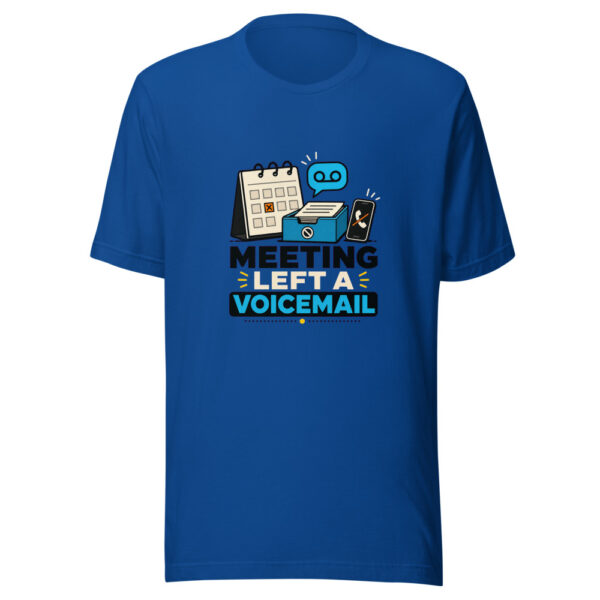 Meeting Left A Voicemail Heartbeat-20260630T054304Z Graphic Tee mockup 19