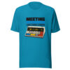 Meeting Mathematics 1 Email 6 People 45 Minutes Meeting-mathematics Graphic Tee mockup 2