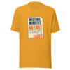 Meeting Minutes 60 Lost 0 Found Meeting-minutes-lost-found Graphic Tee front view