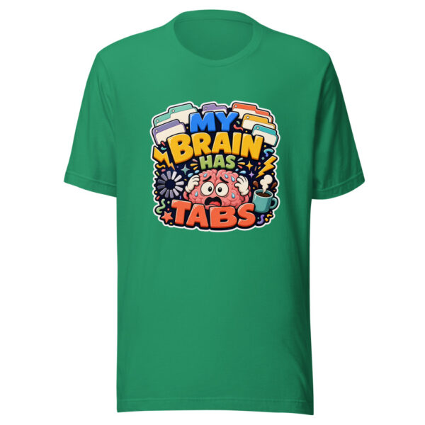 MY BRAIN HAS TABS Heartbeat-20260623-codex-fallback Graphic Tee mockup 3 MY BRAIN HAS TABS Heartbeat-20260623-codex-fallback Graphic Tee mockup 3