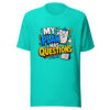 MY PLAN HAS QUESTIONS Heartbeat-20260621-codex-fallback Graphic Tee front view