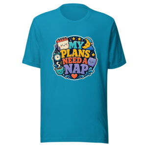 MY PLANS NEED A NAP Heartbeat-20260622-codex-fallback Graphic Tee front view