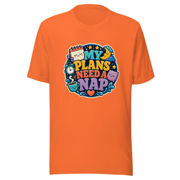 MY PLANS NEED A NAP Heartbeat-20260622-codex-fallback Graphic Tee mockup 18
