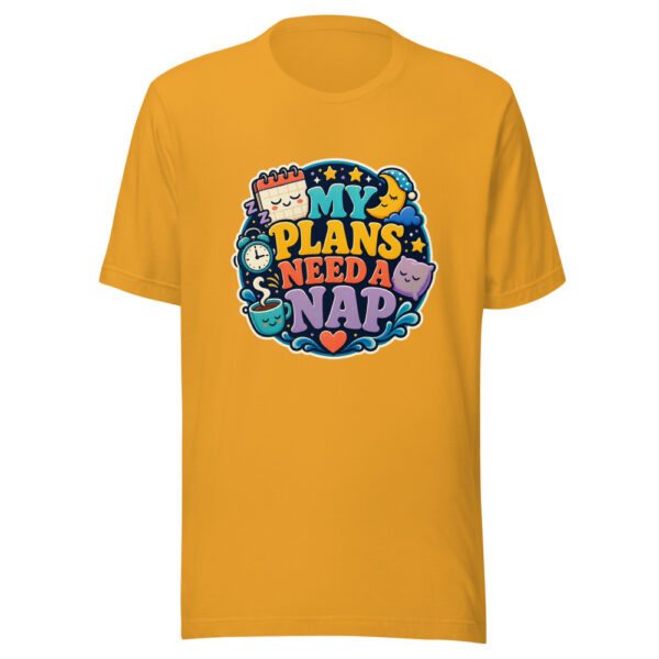 MY PLANS NEED A NAP Heartbeat-20260622-codex-fallback Graphic Tee mockup 2
