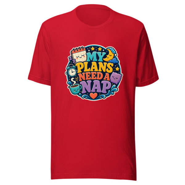 MY PLANS NEED A NAP Heartbeat-20260622-codex-fallback Graphic Tee mockup 20