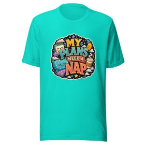 MY PLANS NEED A NAP Heartbeat-20260623-codex-fallback Graphic Tee front view