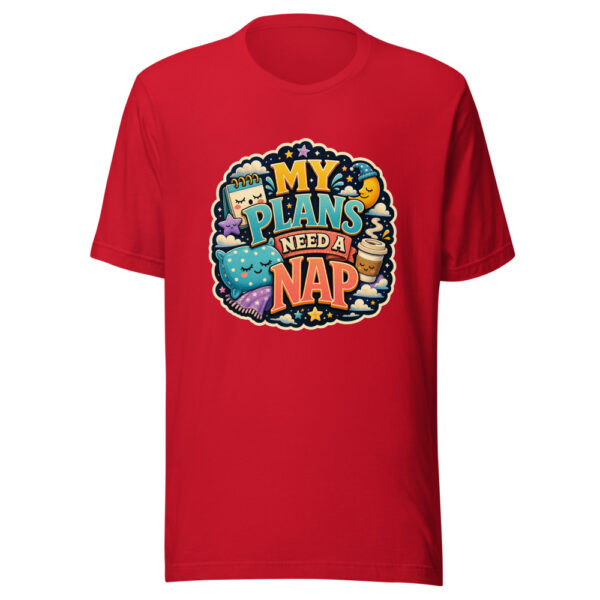 MY PLANS NEED A NAP Heartbeat-20260623-codex-fallback Graphic Tee mockup 20