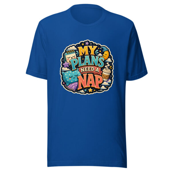 MY PLANS NEED A NAP Heartbeat-20260623-codex-fallback Graphic Tee mockup 6