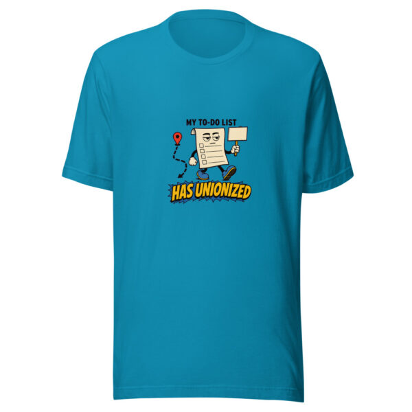 My To-Do List Has Unionized Todo-list-unionized Graphic Tee mockup 2 My To-Do List Has Unionized Todo-list-unionized Graphic Tee mockup 2