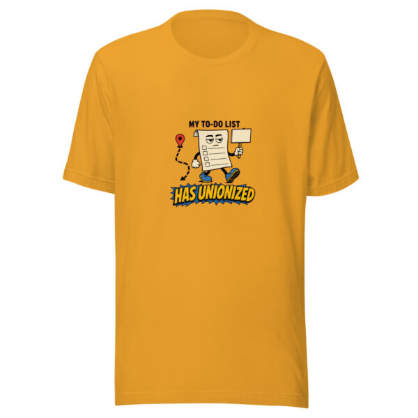 My To-Do List Has Unionized Todo-list-unionized Graphic Tee mockup 3 My To-Do List Has Unionized Todo-list-unionized Graphic Tee mockup 3