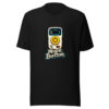 Nope Button Graphic Tee mockup 7