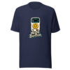 Nope Button Graphic Tee mockup 9