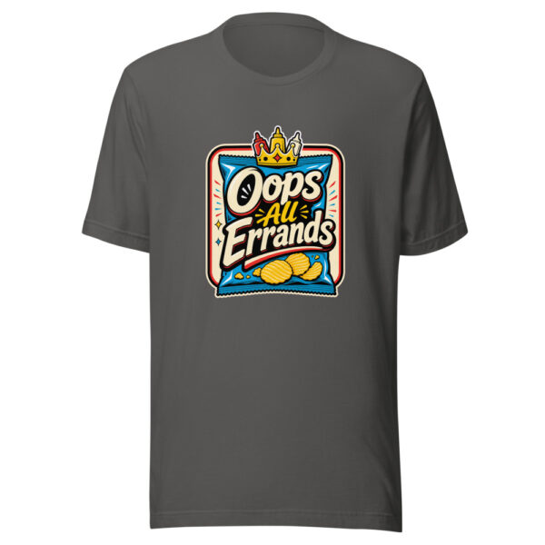 Oops All Errands Graphic Tee mockup 10