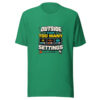 Outside Has Too Many Settings Heartbeat-20260630T114512Z Graphic Tee mockup 15