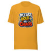 PLEASE HOLD MY CHAOS Heartbeat-20260622-codex-fallback Graphic Tee mockup 3
