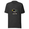 Please Reboot Small Talk Graphic Tee mockup 12