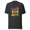 Powered By Bad Ideas Graphic Tee mockup 12