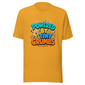 POWERED BY TINY CRUMBS Heartbeat-20260622-codex-fallback Graphic Tee front view