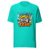 Printer Smells Fear Graphic Tee mockup 4