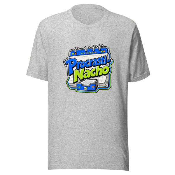 Procrasti-Nacho Graphic Tee mockup 11