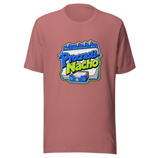 Procrasti-Nacho Graphic Tee mockup 21