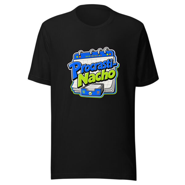 Procrasti-Nacho Graphic Tee mockup 7