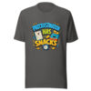 PROCRASTINATION HAS SNACKS Heartbeat-20260622-codex-fallback Graphic Tee mockup 10