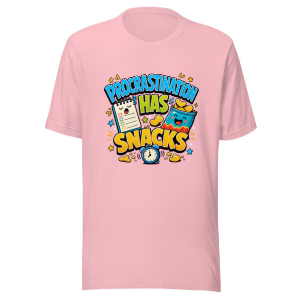 PROCRASTINATION HAS SNACKS Heartbeat-20260622-codex-fallback Graphic Tee mockup 19