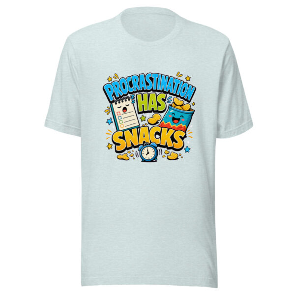 PROCRASTINATION HAS SNACKS Heartbeat-20260622-codex-fallback Graphic Tee mockup 22