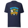 PROCRASTINATION HAS SNACKS Heartbeat-20260622-codex-fallback Graphic Tee mockup 9