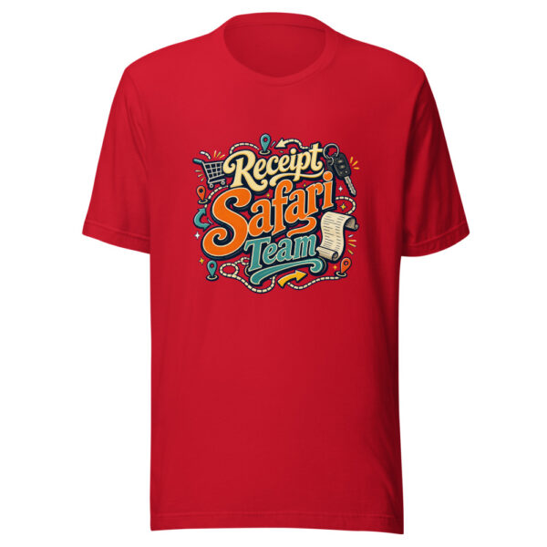 Receipt Safari Team Graphic Tee mockup 19 Receipt Safari Team Graphic Tee mockup 19