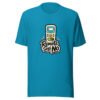 Remote Says No Graphic Tee mockup 3