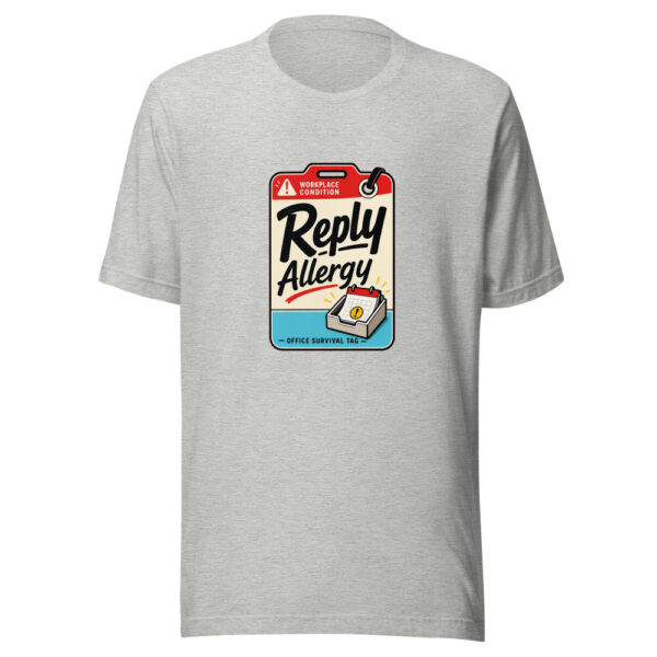 Reply Allergy Graphic Tee mockup 11